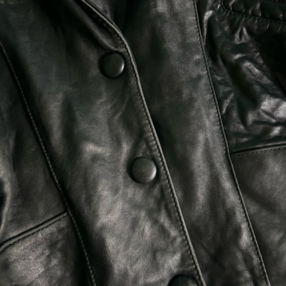 Vintage G III Leather Boho Hippie Coat - Picture 5 of 13